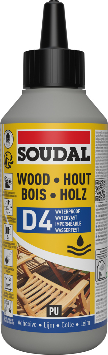 Soudal colle à bois PRO 30P D3, 750g | 1034486