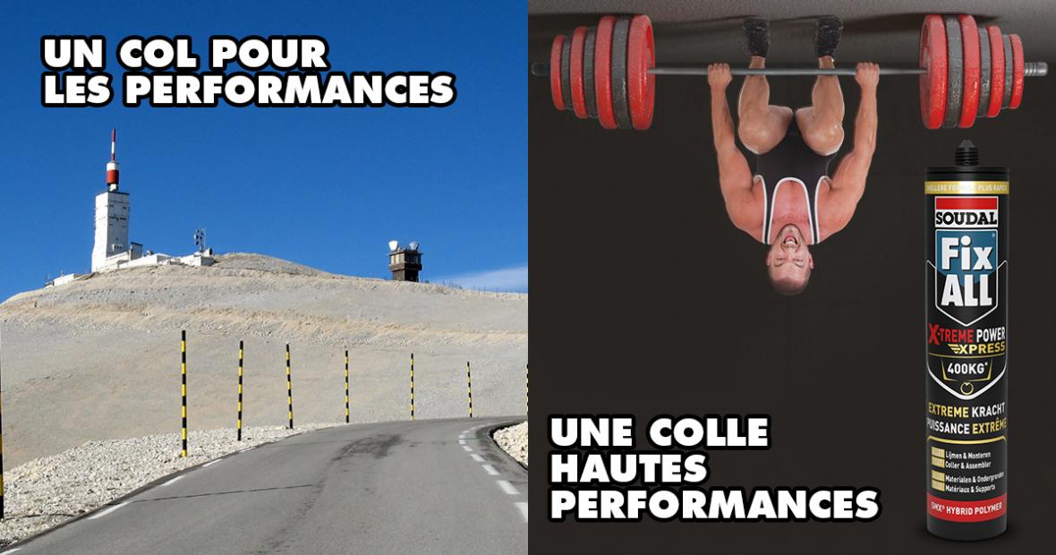 Col pour les performances
