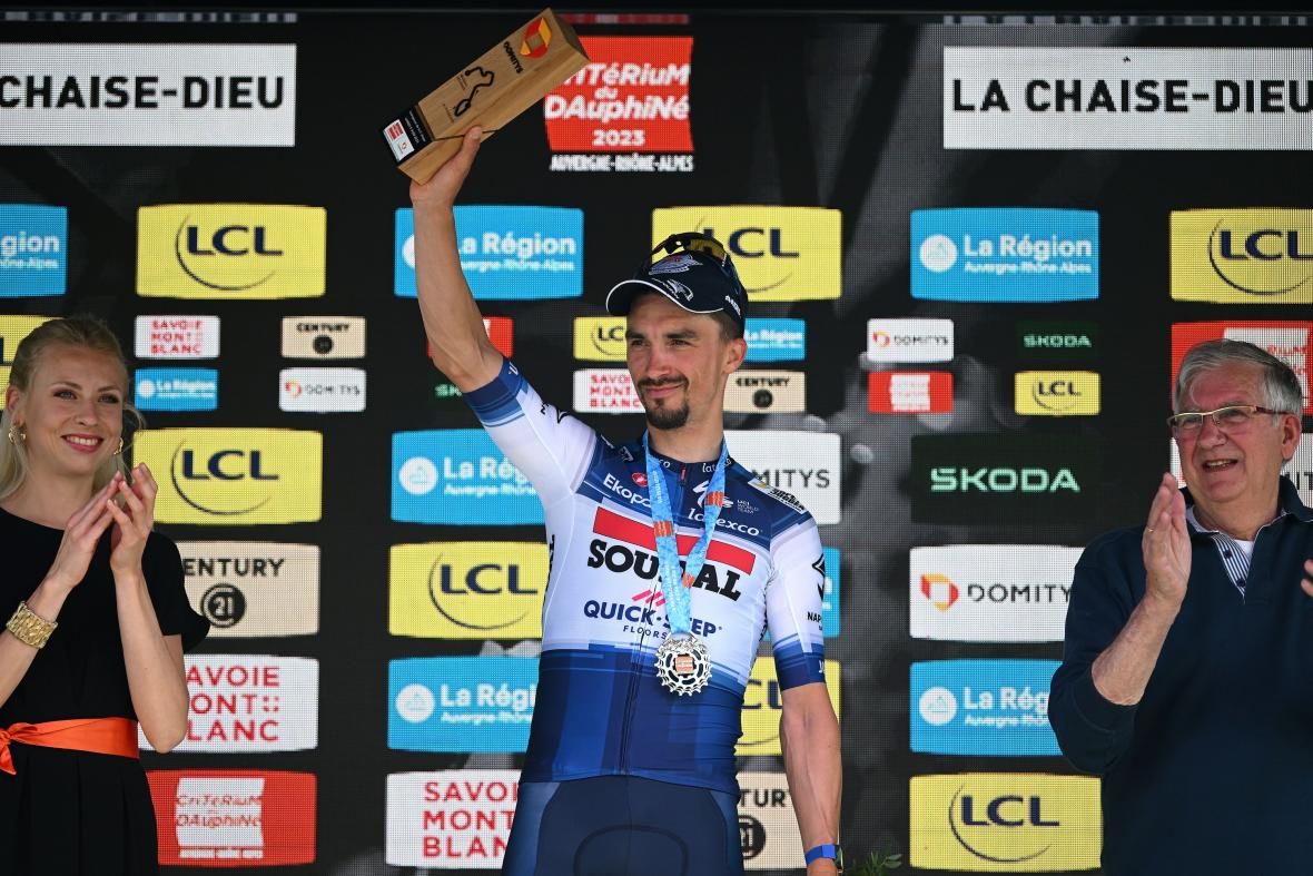 Victoire Alaphilippe 2ème étape Critérium du Dauphiné 2023