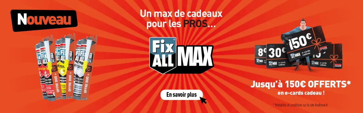 Fix ALL MAX - un max de cadeaux pour les PROS...