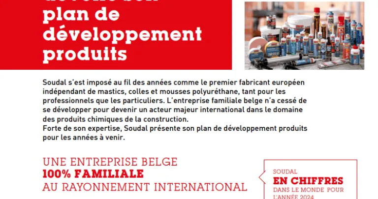 Communiqué de presse Soudal France - mars-25