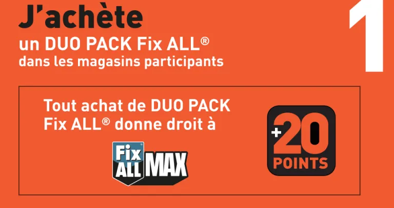 Fix ALL MAX - Etape 1