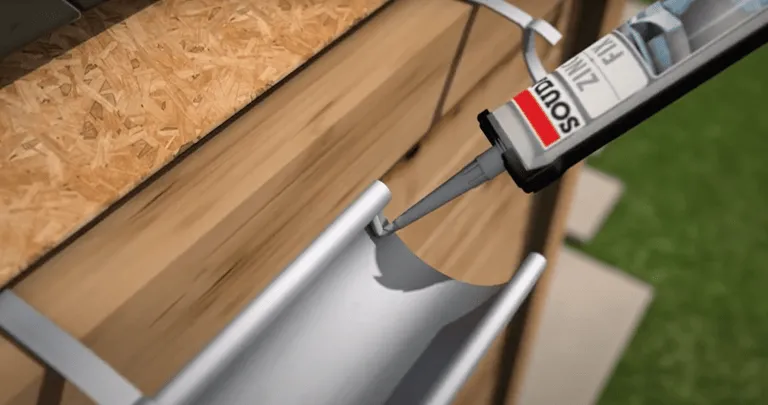 Zinc Fix pour étancher les gouttières