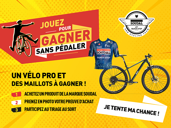 A gagner : un vélo et des maillots ! gagnersanspedaler.com