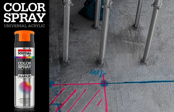 Color Spray Traceur de chantier