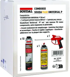 Combibox Soudafoam Universal P