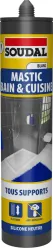 Mastic Bain & Cuisine Neutre Blanc 290ml