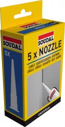 Canules universelles sans bouchon x 5