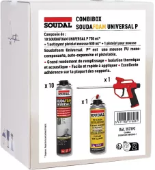 Combibox Soudafoam Universal P