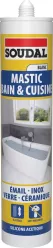 Mastic Bain & Cuisine Acetique Blanc 290ml