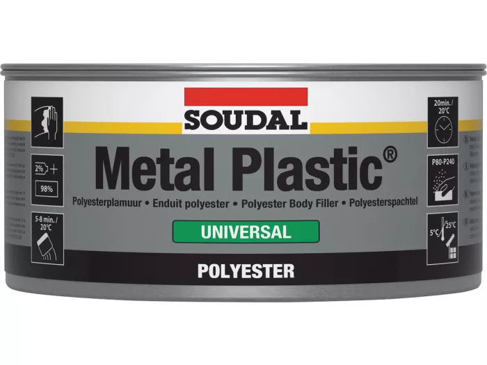 Metal Plastic Universal Vert 2kg