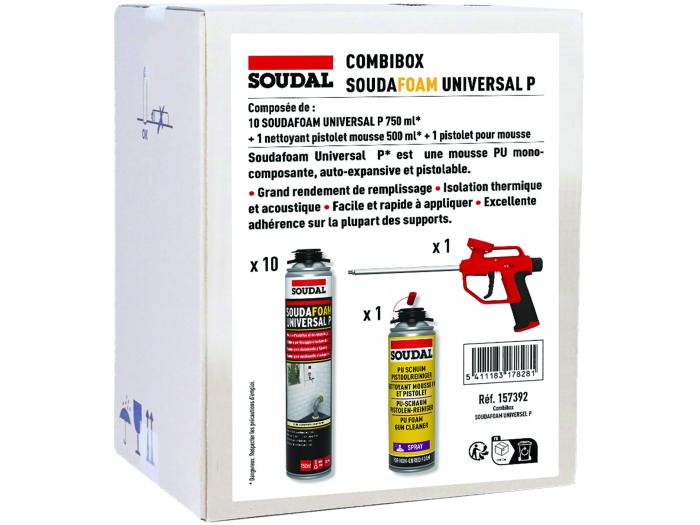 Combibox Soudafoam Universal P