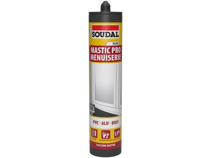 Mastic Menuiserie SNJF Blanc 280ml