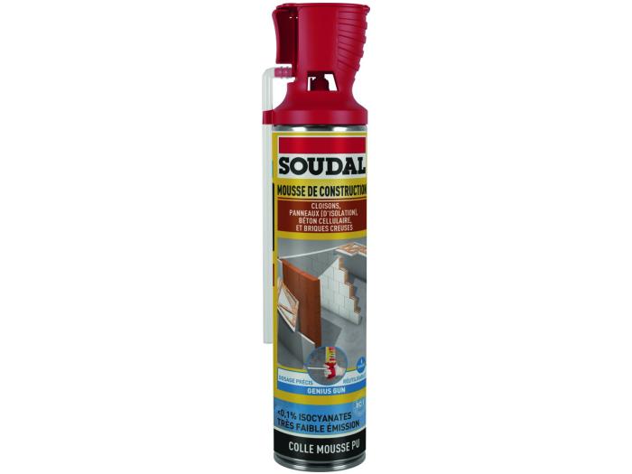 Colle mousse de construction [Genius Gun] 500ml
