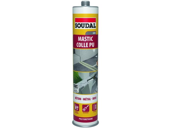 Mastic Colle PU SNJF Gris 280ml