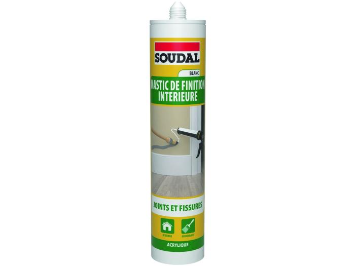 Mastic de finition Interieure Blanc 290ml