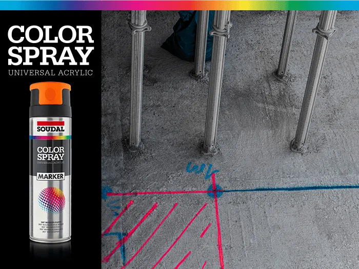 Color Spray Traceur de chantier
