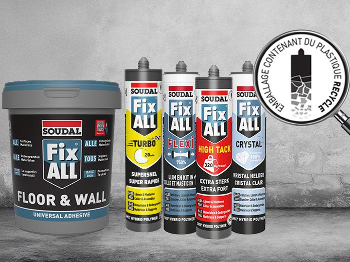 Fix All - Gamme plastique recyclé