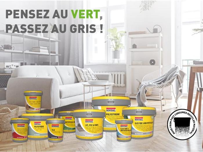 Emaballages recyclés - seaux de colles