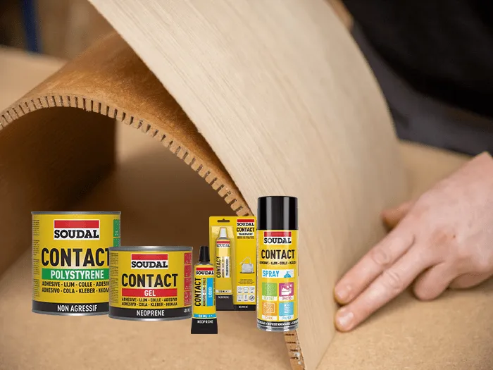 Colle de contact DIY