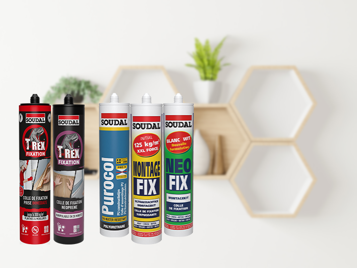 Colle de fixation Pro