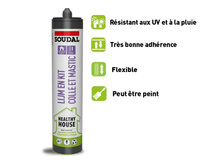 Healthy House - Colle et mastic