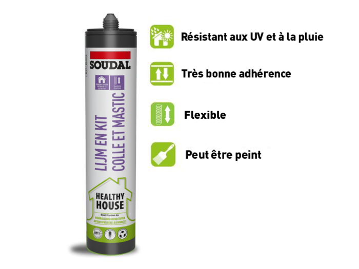 Healthy House - Colle et mastic
