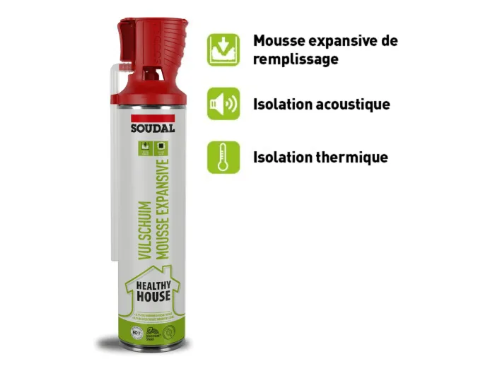 Healthy house - Mousse d'isolation