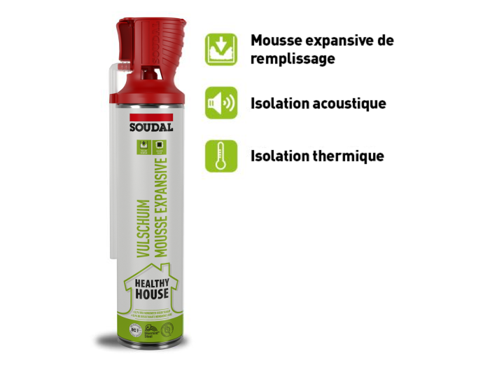 Healthy house - Mousse d'isolation