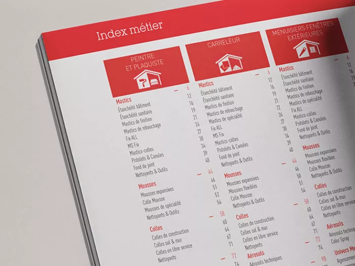 Catalogue Bâtiment index